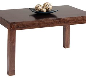 Mesa en madera de pino color wenge
