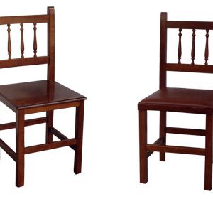 Silla comedor en madera eucalitpo