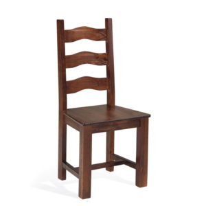 Silla de comedor en madera de pino