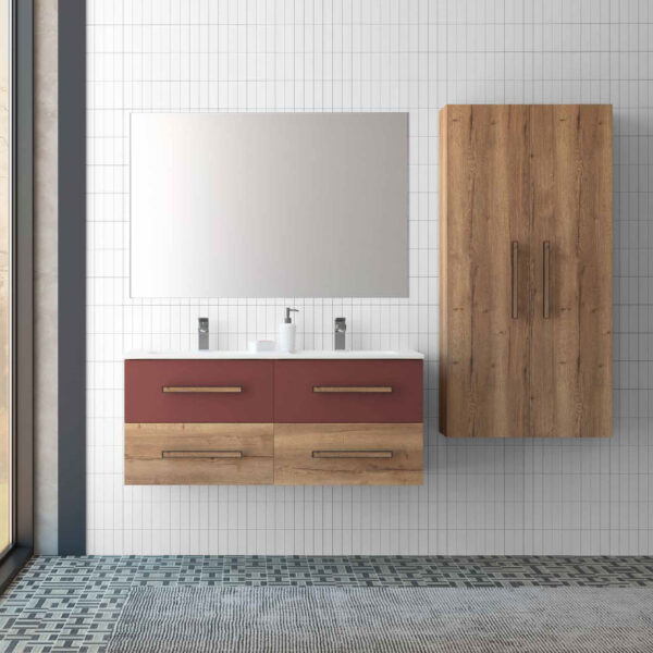 Baño 2 cajones x 2 unidades + Columna x 2 unidades